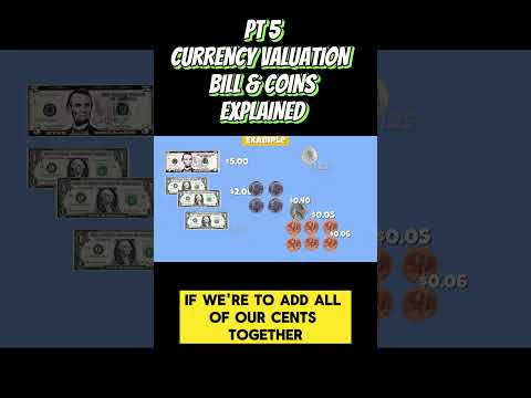 PART 5 :Currency Valuation: Bills & Coins Explained #shorts #mathematics