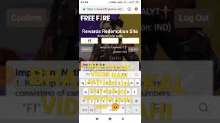 FREE FIRE NEW REDEEM CODE 22 JUNE 2021 || FREE FIRE TODAY REDEEM CODE|| FF REDEEM CODE ON INDIA