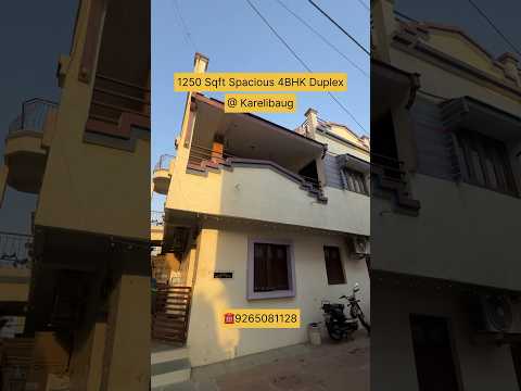 Spacious 4Bhk Duplex For Sale At Karelibaug - Vadodara  #vadodara #realestate #duplex