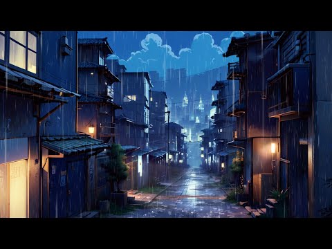 chill Japanese lofi rain 🌸 lofi hip hop radio [ beats to chill / relax ]