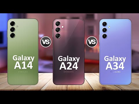 Samsung Galaxy A14 4G vs Samsung Galaxy A24 4G vs Samsung Galaxy A34