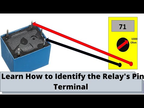 How to identify the relay pin terminal ? | Find the Relay Pin configuration with Multimeter