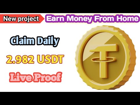 2024 New USDT Earning Platform Join Now Daily Withdrawal 2.94$ , sign up for the rewards Daily Claim