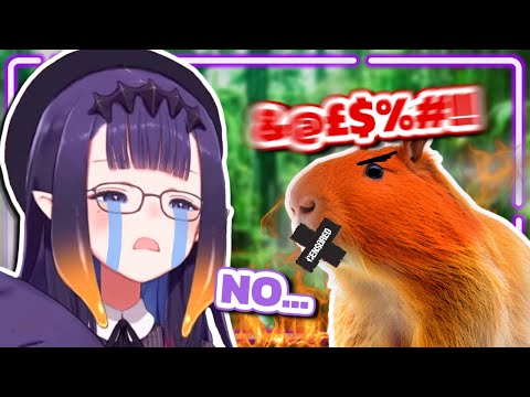 What If Capybaras Were Super Mean to Ina?【Will You Press The Button?】#TAKOTIME