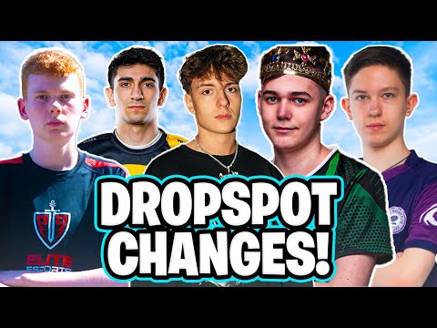 FNCS favorites CONTESTING each other?! - Pro drop spot changes