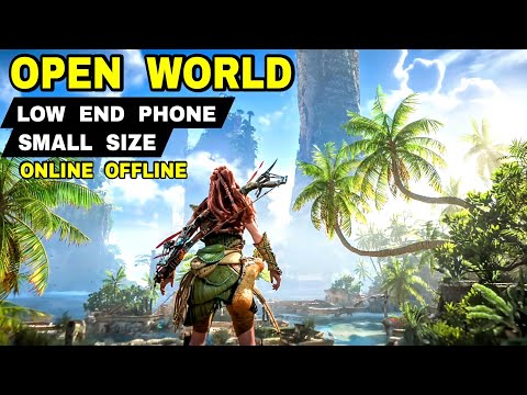 Top 10 Best OPEN WORLD GAMES for LOW END PHONE (SMALL SIZE GAMES for Android & iOS) | Online Offline