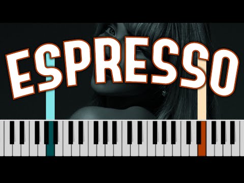 Sabrina Carpenter Espresso Piano