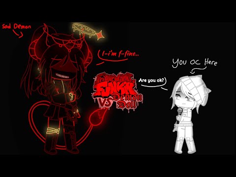 FNF Fake Collab with Demon Doll | Micky Mouse Mod [Smile] | Read Description!