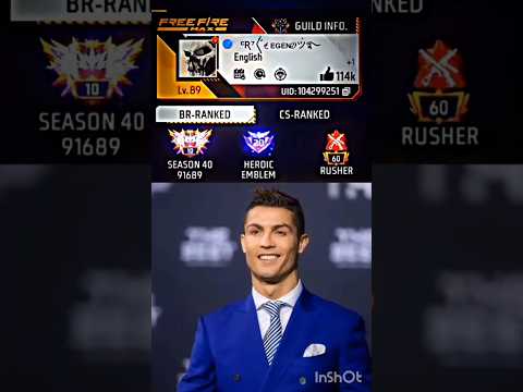 Ms dhoni free fire id #msdhoni #cr7 #ronaldo #rohitsharma #totalgaming #tondegamer