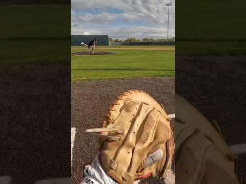 Catching an MLB knuckleballer!!! #baseball #baseballlife #baseballseason #baseballplayer