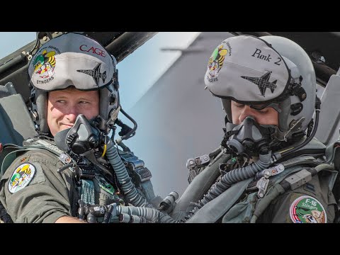 F16 Fighting Falcon Fighter Jets in Exercise Northern Lightning | US Air Force