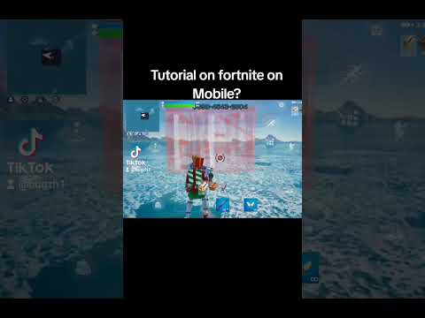 Fortnite Mobile🎮 tutorial?#fortnite #ytshort #travisscott