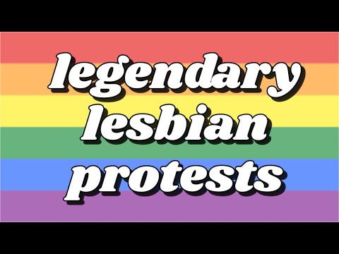 that time lesbians stormed parliament...