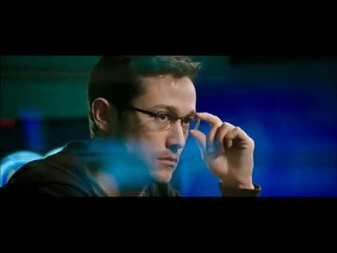 Snowden copying the files scene