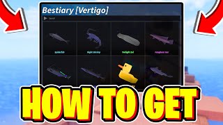 How To COMPLETE 100% VERTIGO BESTIARY In Fisch! Roblox