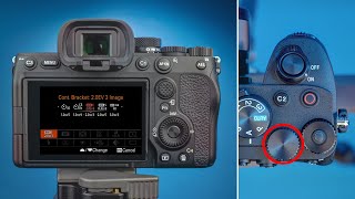 Sony Alpha 7 IV Exposure Bracketing Setup Tutorial