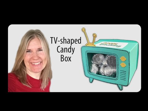 TV-shaped Candy Box