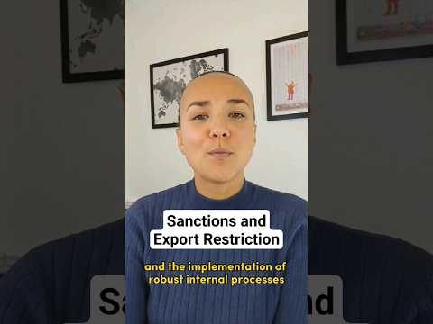 Sanctions and Trading Restrictions on Exports | Anti-money laundering