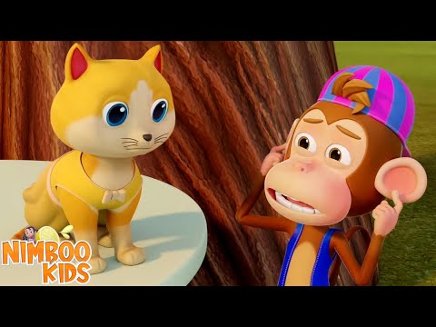 Bandar Mama Bade Kanjoos, बंदर मामा बड़े कंजूस, Hindi Songs for Kids and Animation Videos