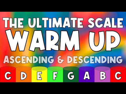 C Scale Warm Up | Boomwhacker Playalong