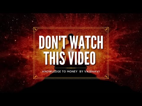 Don't watch this video (you will be successful if you watch this video) #trending