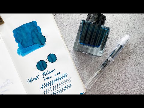 Ink: Mont Blanc Petrol Blue