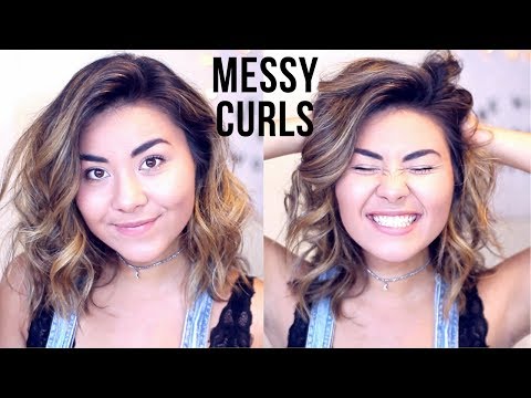 HOW I CURL MY SHORT HAIR