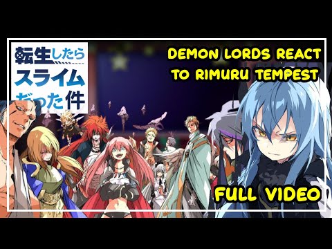 [ Past Demon Lords React To Rimuru Tempest ] Gacha React | ‹Full Video›