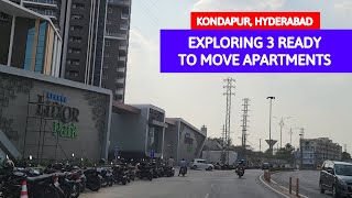 3 Ready to Move Apartments in Kondapur || Kondapur Hyderabad || Hyderabad Ready to Move Flats