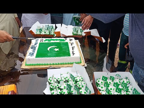 Vlog, 14th August Ceremony on site | Happy Independence Day | Flag Hositing | Cake Eating