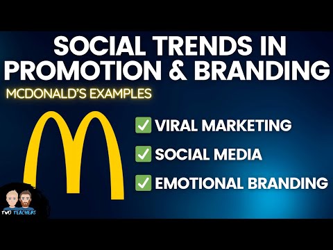 What are the Social Trends in Promotion & Branding? | McDonald's Examples