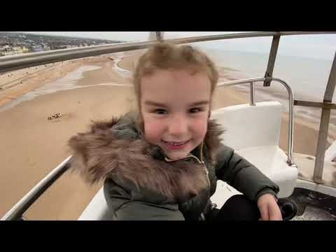 Blackpool Pier with Elsie-Rose Pleasure Beach Rides