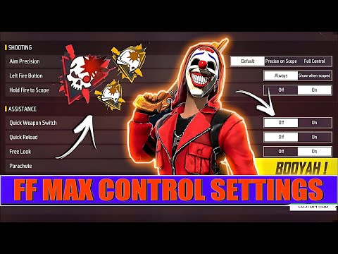 Pro Players Control Settings In Free Fire After New Update 🔥 All About Control Settings In Free Fire