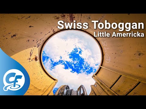 Swiss Toboggan front seat on-ride 5K POV @60fps Little Amerricka America