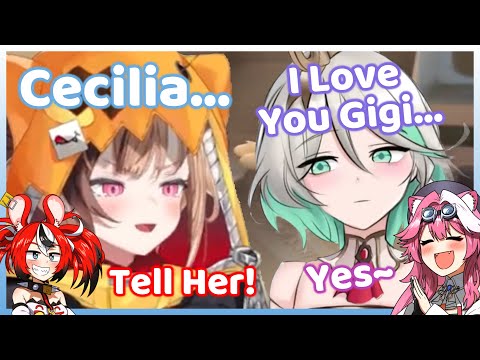 Gigi and Cecilia Tragic Love Story During Gigi Birthday Party (Hololive)