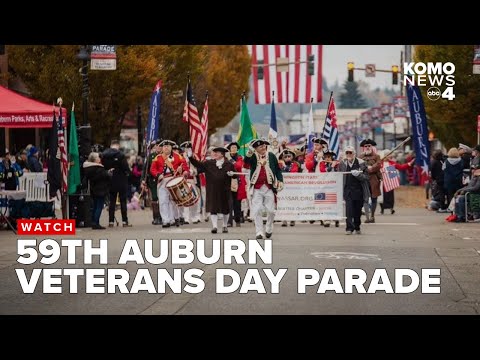 WATCH: 59th annual Auburn Veterans Day Parade