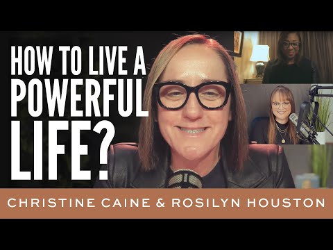 Christine Caine | Prayer & Living a Powerful Life | Rosilyn Houston