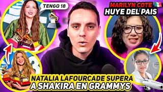 Natalia Lafourcade SUPERA a Shakira en Grammys-Marilyn Cote HUYE del PAIS