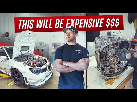 I TORE DOWN THE STI ENGINE, IT GET'S BAD.