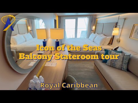 Royal Caribbean Icon of the Seas Balcony Stateroom Tour