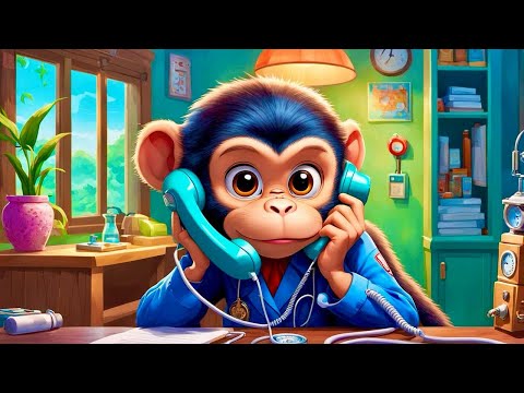 Five Little Monkeys Jumping on the Bed | Fun Counting Song for Kids | Nursery Rhymes & Kids Songs