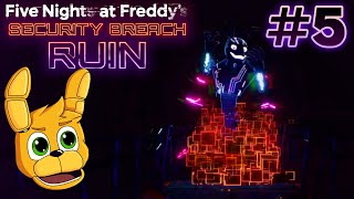 Exploring Monty catwalks with MXES | FNAF Ruin | Five Nights at Freddy's SB Ruin - Pt 5