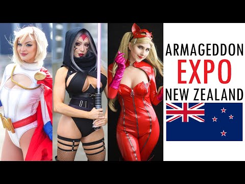 THIS IS NEW ZEALAND ARMAGEDDON EXPO WELLINGTON COMIC CON 2023 BEST COSPLAY MUSIC VIDEO BEST COSTUMES