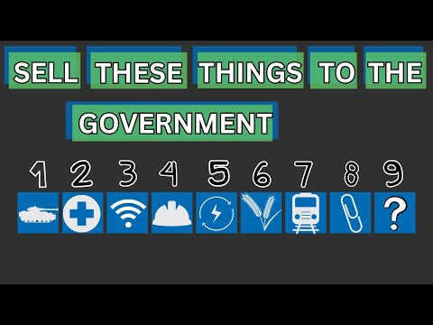 What Should I Sell To The US Government? | 9 Products That The Government WILL BUY