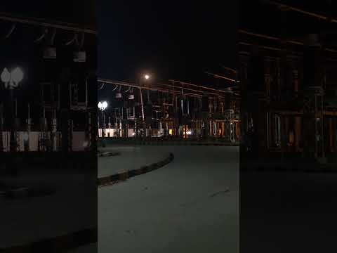 Night at the Substation. #moonlight #night #nightlife #engineer #substation