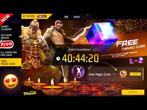 Free Magic Cube Event In Free Fire | Free fire New Upcoming events| Magic Cube Store Free fire