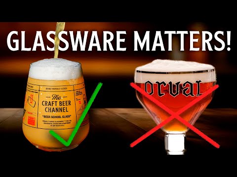 Does glassware matter when drinking beer?