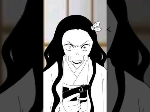 ⚠️Fake watergun⚠️ Nezuko VS. kanao #demonslayer #anime #animatic #animation #fyp #fypシ゚ #nezuko