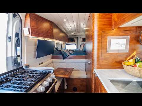 Stunning Camper Van Build - Fully Functional Design