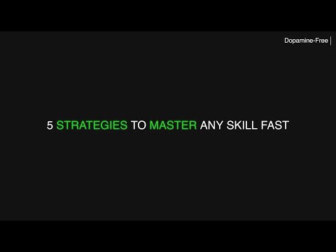 5 Strategies to Master Any Skill Fast #Ultralearning #SkillGrowth #learning #education